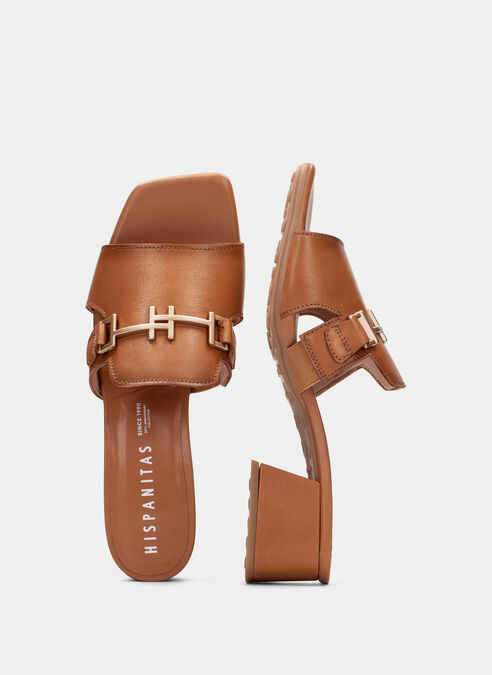 sandalias destalonadas dallas cuir