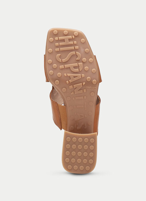 sandalias destalonadas dallas cuir