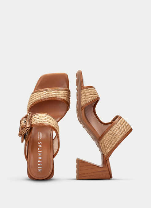 sandalias destalonadas miami cuir