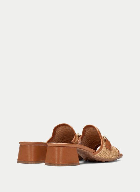sandalias destalonadas dallas cuir