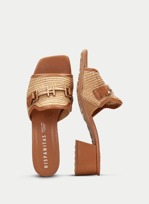 sandalias destalonadas dallas cuir