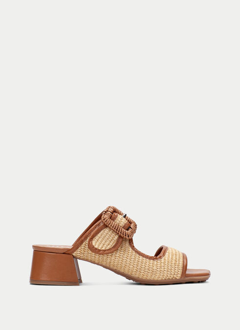 sandalias destalonadas dallas cuir