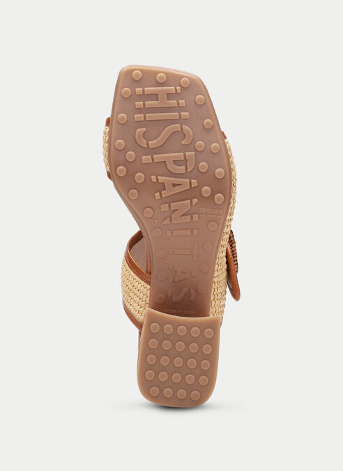 sandalias destalonadas dallas cuir