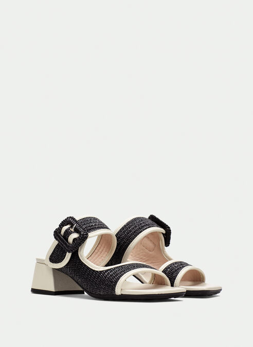 sandalias destalonadas dallas noir-latte