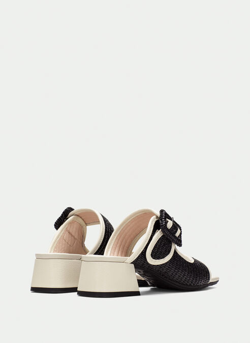 sandalias destalonadas dallas noir-latte