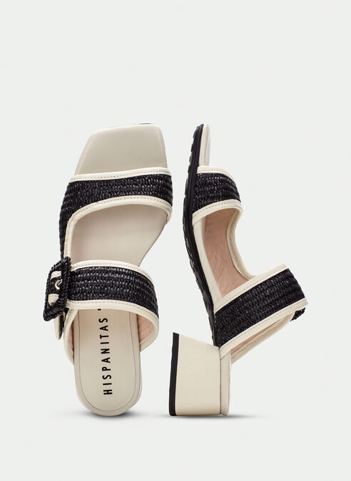 sandalias destalonadas dallas noir-latte