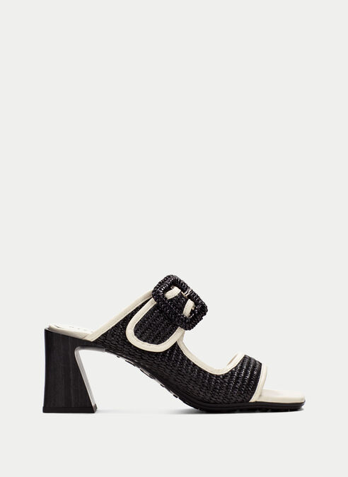 sandalias destalonadas miami noir