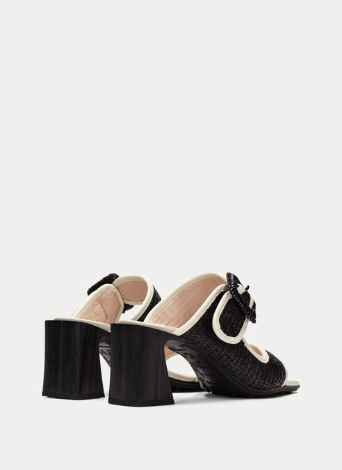sandalias destalonadas miami noir