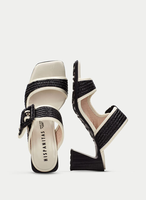 sandalias destalonadas miami noir