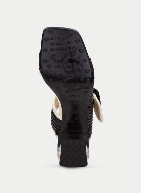 sandalias destalonadas miami noir