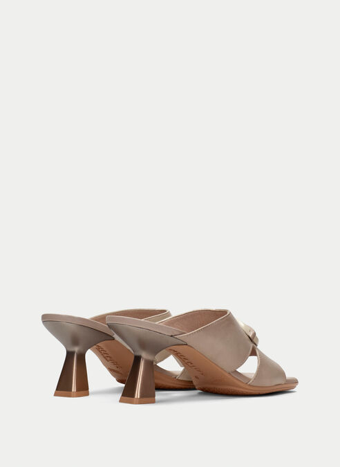 sandalias destalonadas danielle taupe-latte