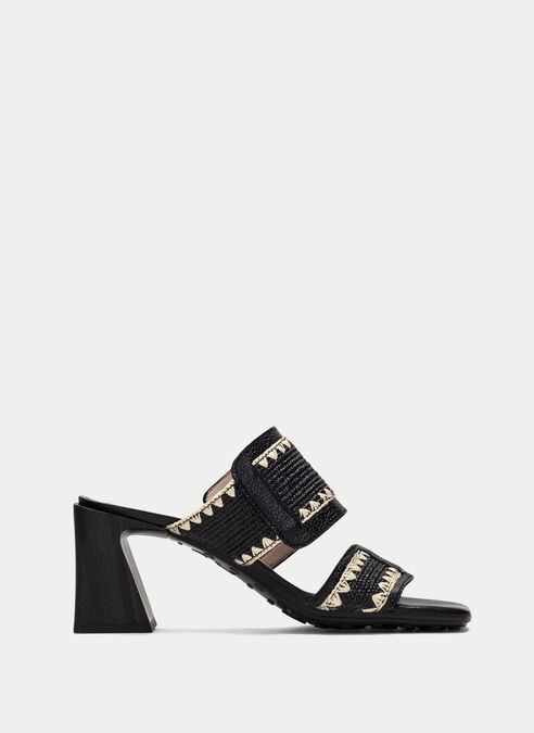 sandalias miami noir