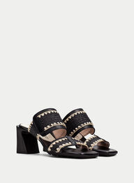 outlet sandalen miami schwarz - hispanitas