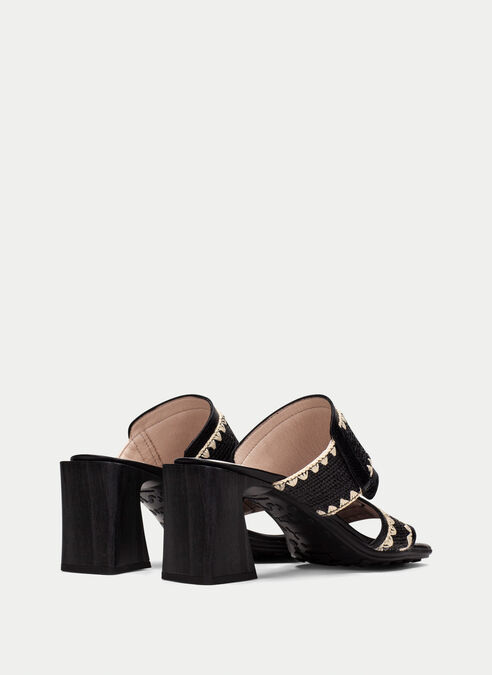 sandalias miami noir