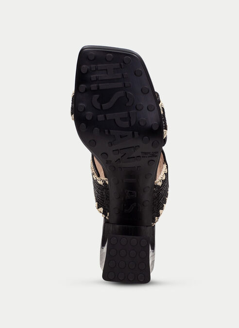 sandalias miami noir