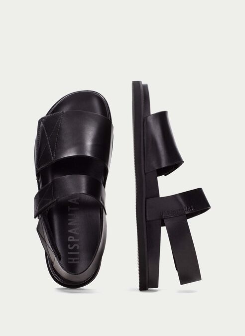 sandalias  noir