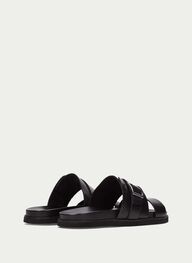 outlet sandale  noir - hispanitas