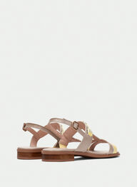 outlet sandale-plane yakarta banabe-taupe - hispanitas