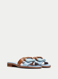 outlet sandale-plane yakarta ciel-cuir - hispanitas