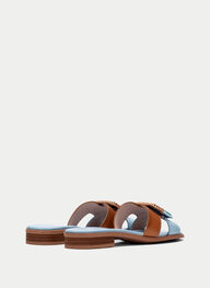 outlet sandale-plane yakarta ciel-cuir - hispanitas