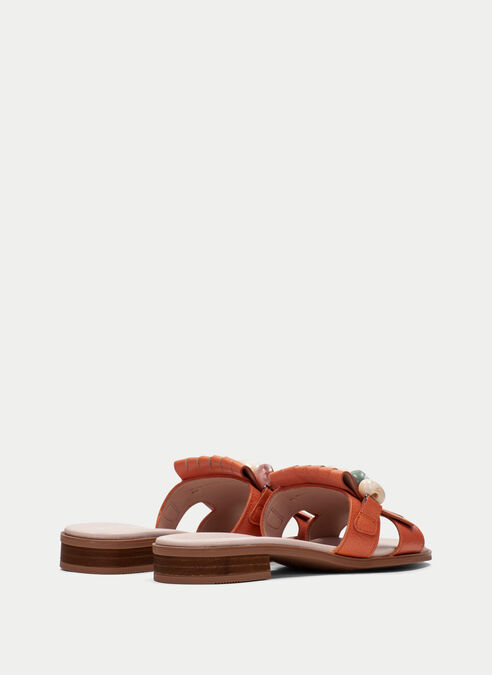 sandalias planas yakarta corail