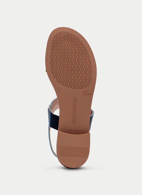 sandalias planas yakarta jeans