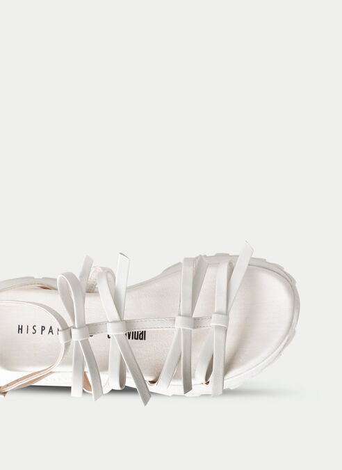sandalias sport hispanitas x juan vidal blanche