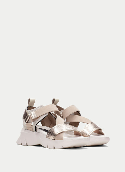 sandalias sport dakar champagne-taupe