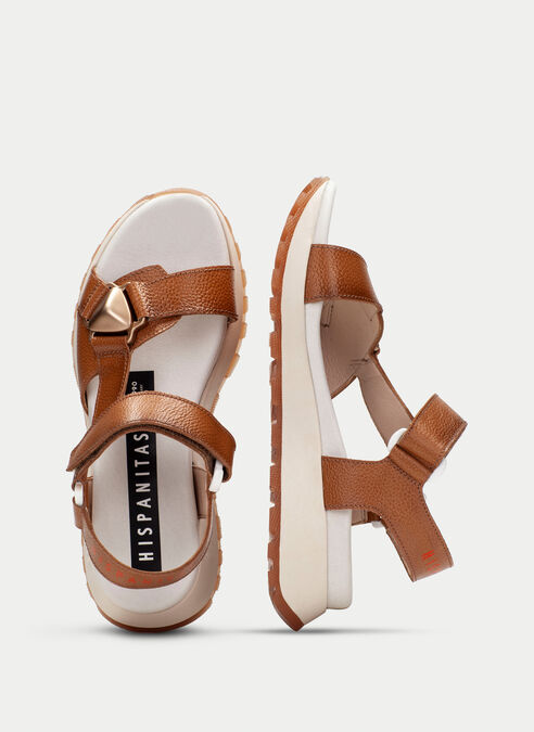 sandalias sport maui cuir