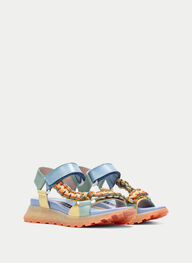 outlet sandale-sport maui eucalyptus-banane - hispanitas