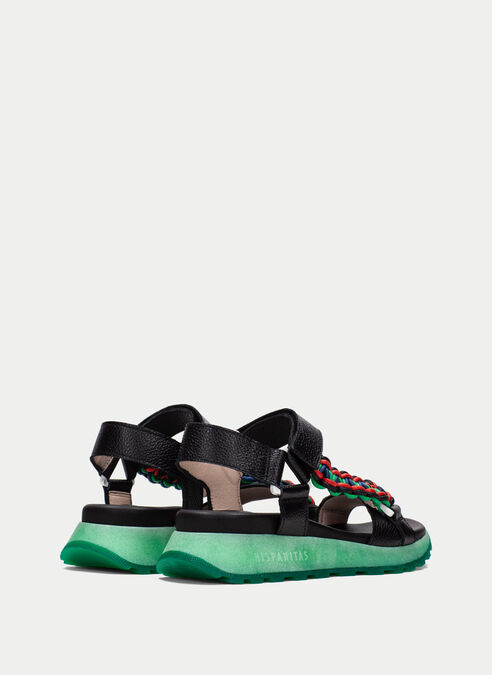 sandalias sport maui noir