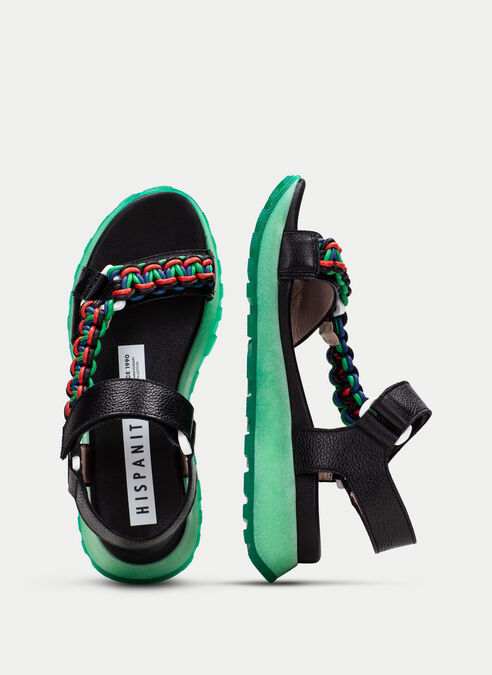 sandalias sport maui noir