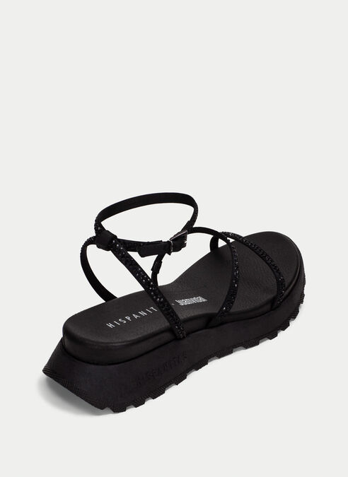 sandalias sport hispanitas x juan vidal noir