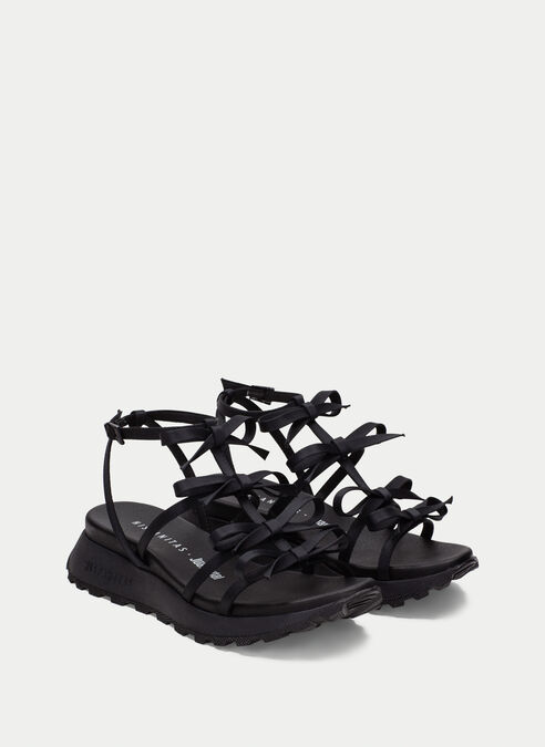 sandalias sport hispanitas x juan vidal noir