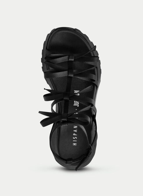 sandalias sport hispanitas x juan vidal noir