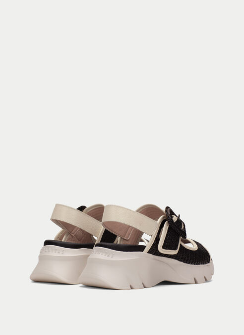 sandalias sport dakar noir-latte