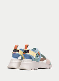 outlet sandale-sport dakar nude-eucalyptus-ciel - hispanitas