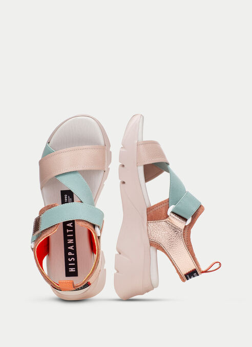 sandalias sport dakar nude-ciel-corail