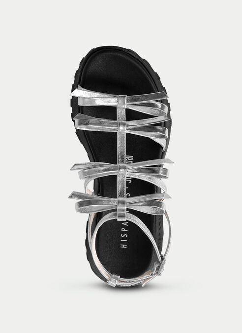 sandalias sport hispanitas x juan vidal argent