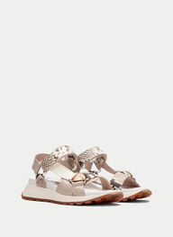 outlet sandale-sport maui taupe - hispanitas