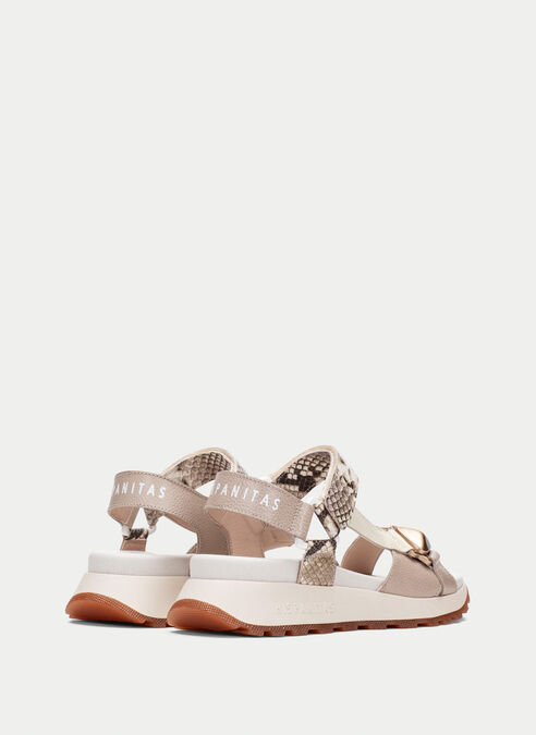 sandalias sport maui taupe