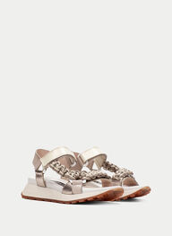 outlet sandale-sport maui taupe - hispanitas