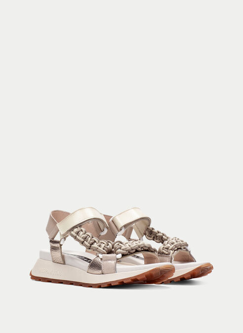 sandalias sport maui taupe