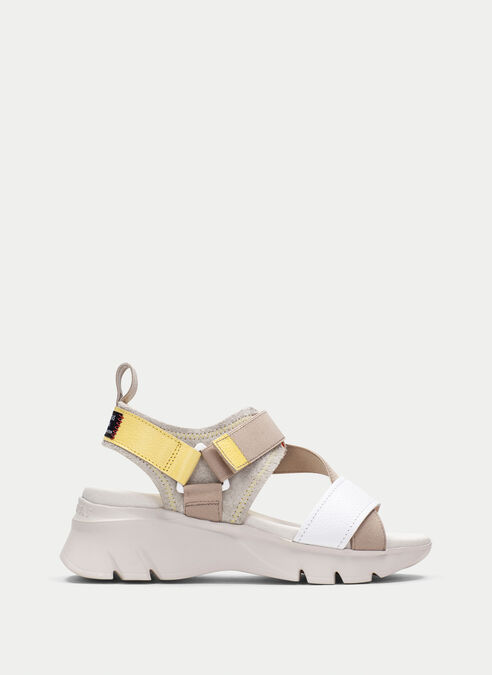 sandalias sport dakar white