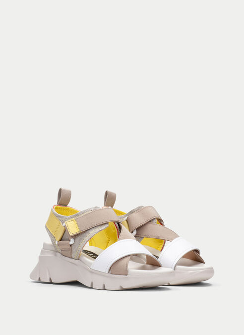 sandalias sport dakar white
