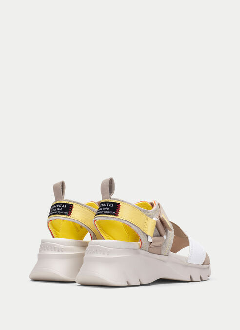 sandalias sport dakar white