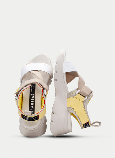 sandalias sport dakar white