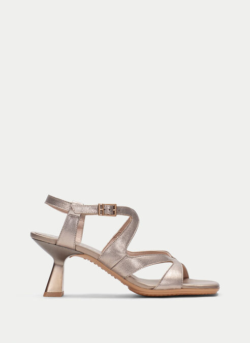 sandalias tacón danielle champagne