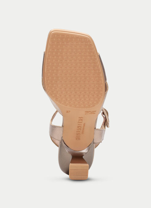 sandalias tacón danielle champagne