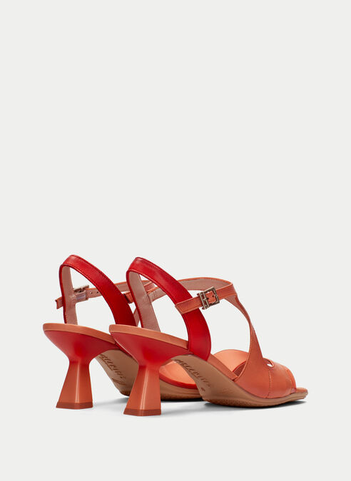 sandalias tacón danielle corail